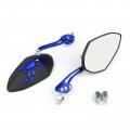 Topteng Motorcycle 8mm 10mm Rear Mirror Universal Side View Rearview Fits For Chopper Cruiser Street Dirt Bike