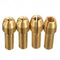 Driak 10 Pcs Lock Chuck Collet Nut 1 5-3 2mm Compatible With Electric Grinding Drill Rotary Tool