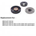 Labwork Ac A C Compressor Clutch Coil Assembly Kit With Pulley Replacement For 2002-2003 Ford F-150 4 6l 5 4l