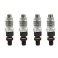 4 Pcs Fuel Injectors 16454-53905 Replacement For Loaders Tractors Excavators 16454-53900 16454-53000 16454-53903 