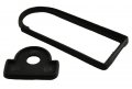 Britpart Exterior Door Handle Gasket Set With 2 Screws Compatible Land Rover Defender 90 110 130 Parts Stc617 X1 Lr024165 X2