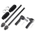 6pcs Front Inner Outer Tie Rod Ends Kit Suspension Steering End For Dodge Ram 1500 2006-2010 2011-2012 Drag Link No Es80574 