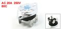 80 Celsius Nc Ksd302t Vertical Mount Temperature Control Switch Ac250v 20a 