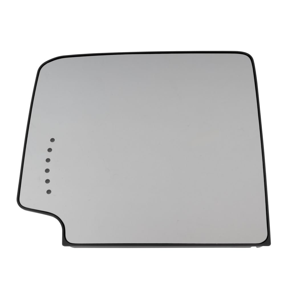 Mirror Glass For Chevy Silverado 2500 Hd 3500 2015 2019 Driver Side Upper Power Heated Towing With Turn Signal Gm1324149