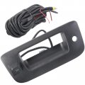 Muco Backup Camera Rear Tailgate Handle Reverse View For 2007-2014 Chevy Silverado Gmc Sierra Black With 170a Parking Viewing 