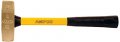 Ampco Safety Tools H-17fg Double Face Machinists Hammer Non-sparking Non-magnetic Corrosion Resistant 3 Lb 15 Oal 