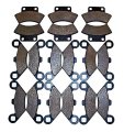 9 Sets 1995 1996 1997 Polaris 400 Scrambler Front Rear Brake Pads 