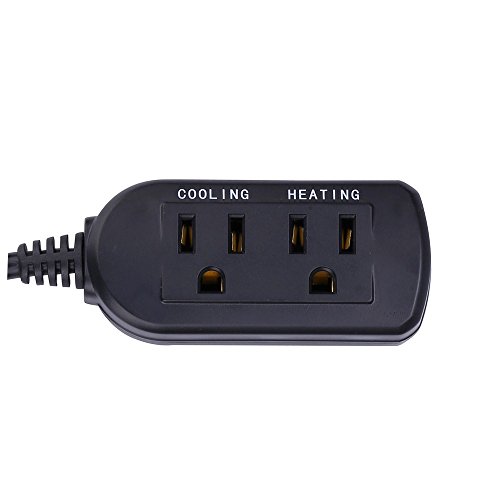Digiten Digital Lcd Thermostat Pre-wired Temperature Controller Heating Cooling 2 Stage Outlet