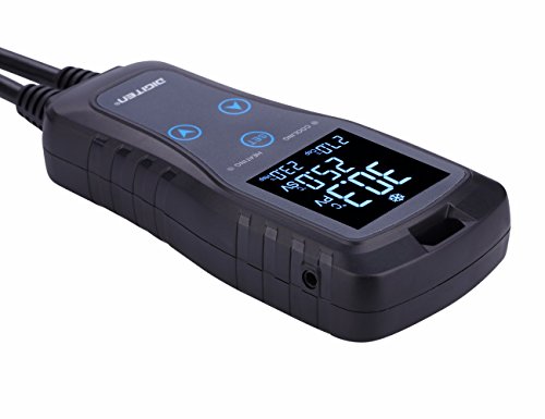 Digiten Digital Lcd Thermostat Pre-wired Temperature Controller Heating Cooling 2 Stage Outlet