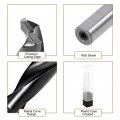 Uxcell Brad Point Drill Bits For Wood 12 5mm X 70mmward Turning Hss For Woodworking Carpentry Drilling Tool