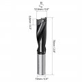 Uxcell Brad Point Drill Bits For Wood 12 5mm X 70mmward Turning Hss For Woodworking Carpentry Drilling Tool
