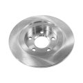 Rear Brake Disc Rotor For Cadillac Deville 2000 To 2005 Vented Cast Iron Plain Surface 5 Lug Single Piece Replacement 18023592 
