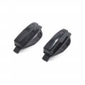 Uxcell 2pcs Black Plastic Car Auto Sun Visor Glasses Sunglasses Card Ticket Holder Clip