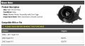 Blower Motor Assembly With Fan Cage Compatible 2003-2011 Saab 9-3 Automatic Climate Control