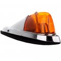 Ocpty 5pcs Amber Cab Marker Light Cover Top Roof Running Assembly 1 Set Wiring Pack Fit For Heavy Duty Truck Trailer