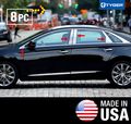 For 2013-2019 Cadillac Xts 8pc Stainless Steel Chrome Pillar Post Trim 