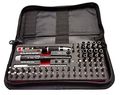 Wiha 75971 Master Tech Micro Bit Set With Travel Case 68-piece
