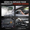 A-premium Engine Crankshaft Position Sensor Compatible With Dodge Sprinter 2500 3500 Mercedes-benz C230 C280 C300 C63 Clk550
