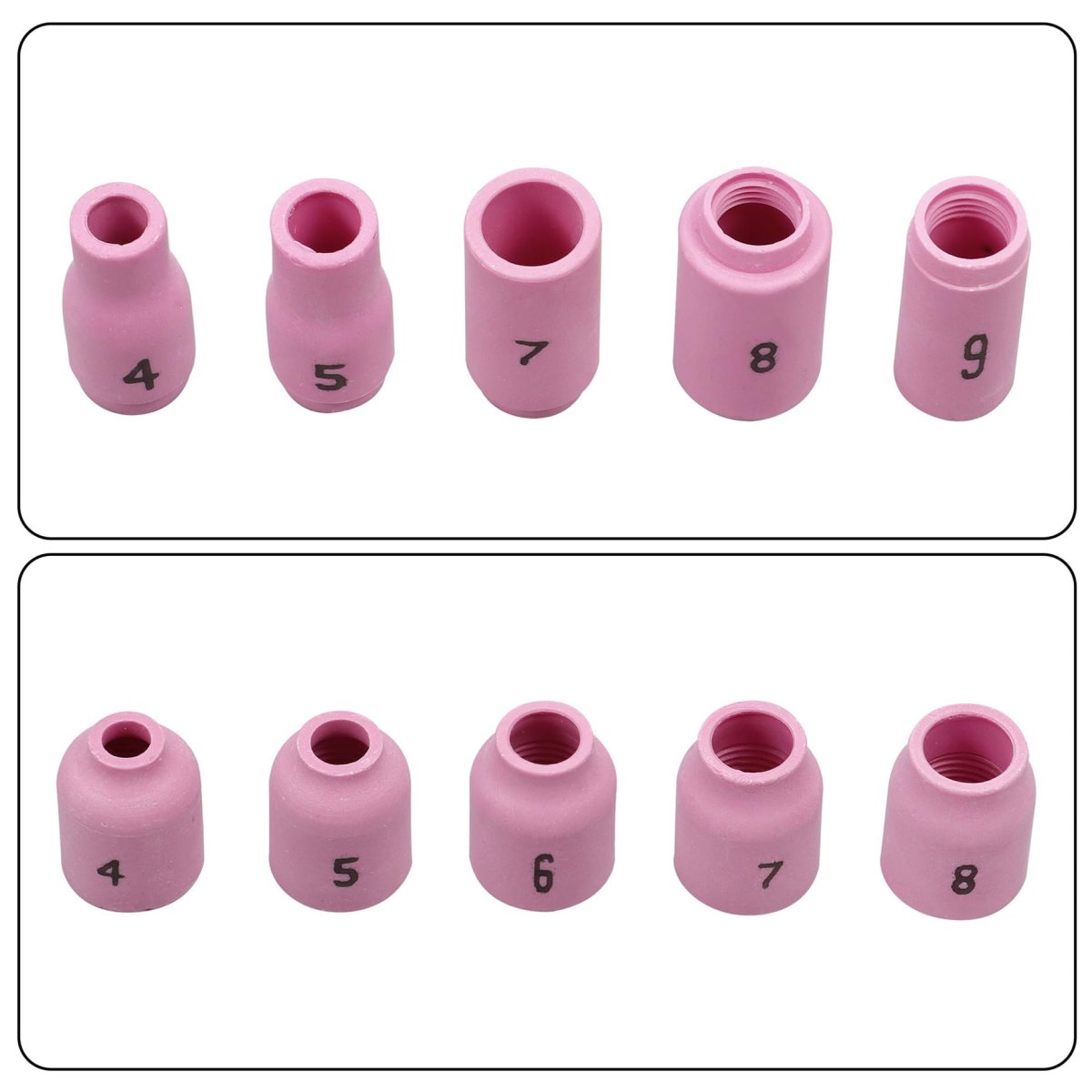 71 Piece Professional Tig Welding Torch Kit For Wp 17 18 And 26 Gas Lens Alumina Nozzles Glass Cups Collets Back Caps Accuracy
