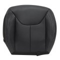 Black Leather Passenger Side Bottom Replacement Seat Cover For Jeep Wrangler Rubicon 2013 2014 2015 2016 2017 