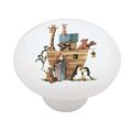 Noahs Ark Decorative High Gloss Ceramic Drawer Knob 