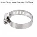Uxcell Brass Barb Hose Fitting Connector Adapter 32mm Barbed X G1 Female Pipe With Stainless Steel Clamp