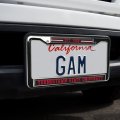 Youngstown State University School Logo Full Size Standard License Plate Metal Frame