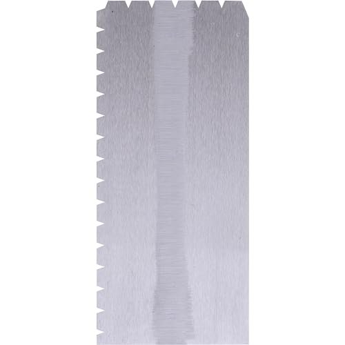 Marshalltown Qlt Notched Trowels Riveted 11 X 4-1 2 Soft Grip Handle Flat-v Notch 6mm Y-notch 4 5mm X-notch 13mm Z-notch