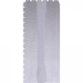 Marshalltown Qlt Notched Trowels Riveted 11 X 4-1 2 Soft Grip Handle Flat-v Notch 6mm Y-notch 4 5mm X-notch 13mm Z-notch