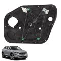 Front Left Power Window Regulator With Panel Replacement For Tucson 2016-2022 