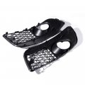 Astradepot Compatible With 2006 2007 2008 2009 Volkswagen Mk5 Jetta Gli Gti Honeycomb Hex Mesh Fog Light Open Vent Grille