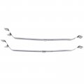 A-premium Fuel Tank Straps Compatible With Honda Fit 2007-2008 L4 1 5l Petrol 2-pc Set