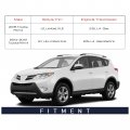 Spieg To1320311 Driver Side Mirror Replacement For Toyota Rav4 2013-2015 Heated Turn Signal Light Power Folding Paintable White