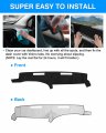 Autorder Dashboard Cover Mat Fit For 1973-1980 Chevy Chevrolet C10 C20 C30 K10 K20 K30 Suburban 1973-1978 Gmc C15 C25 C35 K15