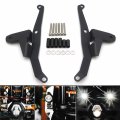 Httmt- Black Extension Spotlight Mount Bracket Compatible With 1090 1290 Adventure 2013-2019 P N Gzsp-k1-015