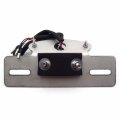 Httmt Mt375- Motorcycle Chromea Clear Le Integrateda Taila Brake Running With Turn Signal Licensea Platea Lighta Fendera