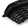 Topteng Fog Light Grille Covers Front Lamp Black Trim Grills Grill For Audi A5 S-line 2013-2016 S5 8t0807681k 8t0807682k