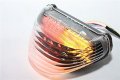 Hongk- Tail Brake Light Turn Signals Compatible With 00-2005 Kawasaki Ninja Zx-12r Zx1200 Clear B01bn0hjm2