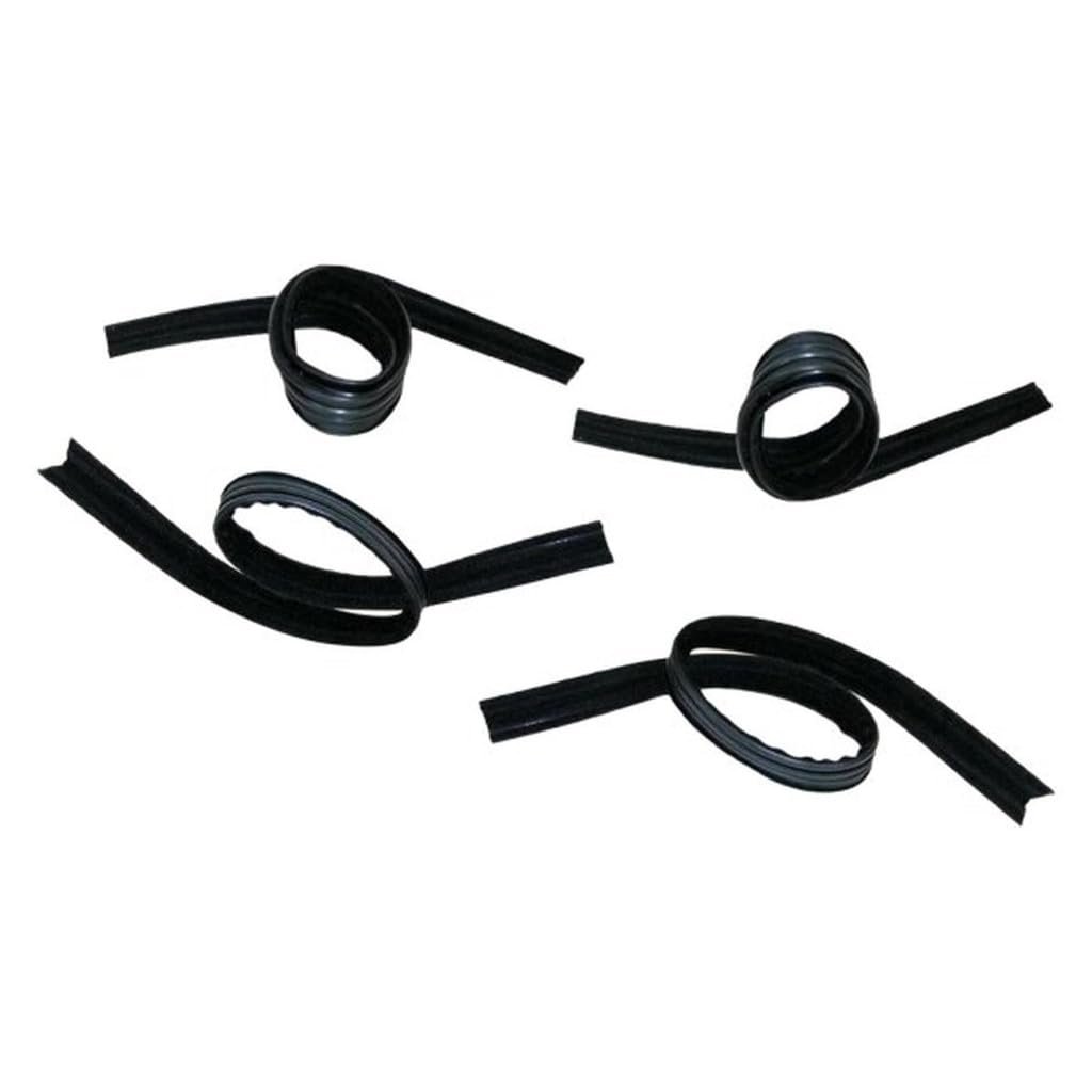 Glass Run Window Channel Kit For Dodge B1500 B2500 1995 1996 1997 Front Upper Driver And Passenger Side 4 Pieces Replacement