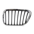 Passenger Side Grille For Bmw X5 2000 2001 2002 2003 Chrome Plastic Replacement Bm1200153 51138402646 