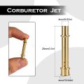 Carburetor Jet Kit For Massimo Mb200 Baja Mini Bike Mb165 And Performance Gx140 Emulsion Tube 7 Main Jets Polished Finish