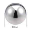 Uxcell 80mm 3 15 Dia 304 Stainless Steel Hollow Ball For Home Garden Decoration 2pcs