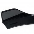 Ocpty Front Bumper Protector V2 Style Compatible With 2015-2021 For Dodge Charger Srt Pp Spoiler Lip Glossy Black Air Dam