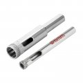 Uxcell 22pcs 6mm Diamond Grit Hole Saw Drill Bit 8mm Dia Coated Marble Stone Tile Glass Cutter Tool
