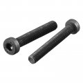 Uxcell M6x40mm Hex Socket Thin Head Cap Screw Bolts 12 9 Grade Carbon Steel 20pcs
