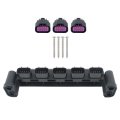 Junction Box Kit Black Replacement For 98-8m0165557 Outboard Engine 