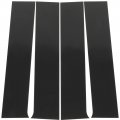 Ocpty Black Pillar Posts For Chevy Silverado 1500 Silverado 2500 Hd 3500 Gmc Sierra Sierra 4pcs Set Door Trim Piano Cover Kit