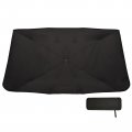 Oarencol Windshield Sun Shade Umbrella Black Foldable Car Front Window Sunshade Blocks Uv Rays Heat Keep Vehicle Cool