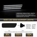 Vipmotoz Pure White Led Strip Side Marker Light Front Fender Parking Lamp Replacement For Vw Cabrio Mk4 Golf Jetta Sedan Wagon