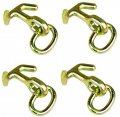 Ba Products Qty 4 Secure Tow Fchg7-l -x4 G70 Hammerhead Combination Hook On Chain Link Combination T Mini J For Truck Wrecker 